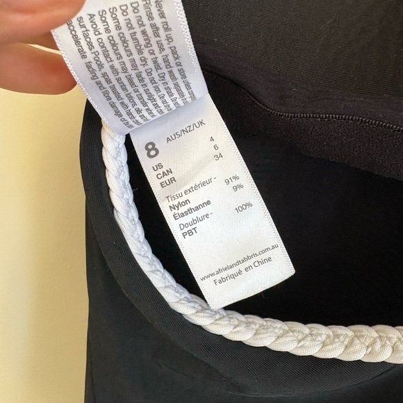 Black One-Piece Swimsuit - Picture 3 of 7